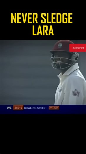 Gourav Decodes on Instagram: "Never Sledge Brian Lara !"