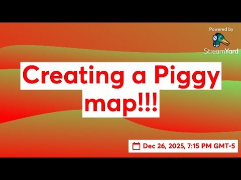 Creating a Piggy map!!!