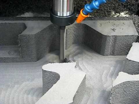 Milling Polyethylene Foam - Finish