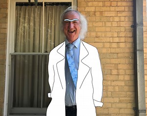 Bendigo's Former Mayor Sure Looks a lot Like Rick From 'Rick and Morty'