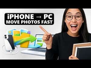 MOVE IPHONE PHOTOS to PC Fast: Best Methods for WINDOWS