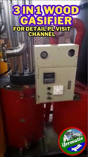 Biomass Gasifier | Shorts | Woodgas Gasifier DIY | Mini Gasifier |