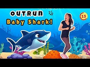 Baby Shark Kids Workout | OUTRUN the Sharks and Exercise!