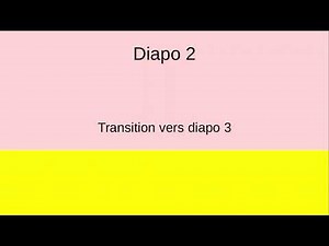 Libre office impress 4/6 : les transitions