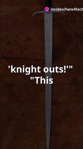 Arming Sword: The Knight's Ultimate Weapon? Medieval Facts You Didn't Know!