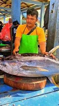 Atraksi Potong Tuna Super Besar_Fuul Proses #fishcutting #sushilife #food #kulinerindonesia