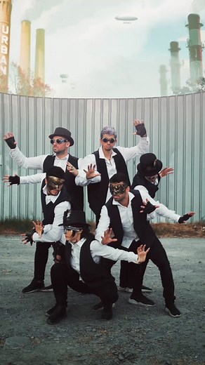 The journey into a parallel world is about to begin. Where would you like to be? #tutting #tuttingdance #dance #dancer #steampunk