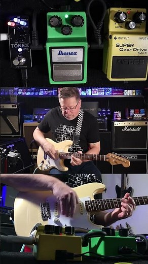 Tonex One with Ibanez Tubescreamer & Boss SD-1