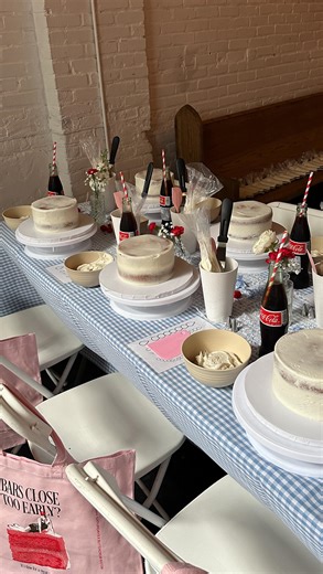 Buttercream Boston | prep a 25-person cake decorating class with us!... | Instagram