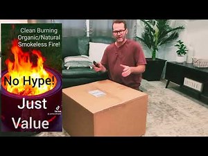 Unboxing The Amicus Original Smokeless Fire Pit.