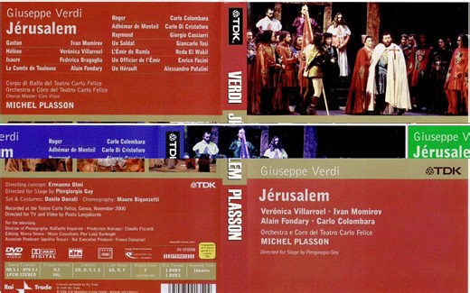 法 英字Verdi - Jerusalem 耶路撒冷 2002