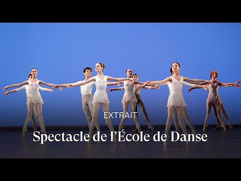 [EXTRAIT] CONCERTO EN RÉ de Claude Bessy - Spectacle de l'École de Danse de l'Opéra