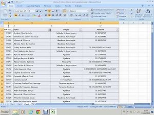 Aprendendo o filtrar planilha excel