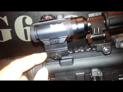 BUSHNELL TRS-25 Red Dot Scope with UTG RS10S3 1" Riser Review
