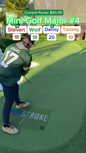 Mini Golf Major #4 Round 1, 18 holes (Holes 7-9) WOW… Top 3 players a... #fun #minigolfer #crazygolfing #golfing #crazygolfcourse #minigolfers #crazygolfers #minigolfmarketing #golfer #family #crazygolfer #miniaturegolfcourse #familytime #minigolfmonday #golflife #hastingsadventuregolf #arcade #golfcourse #indoorminigolf #holeinone | Discgolf