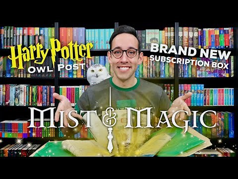 BRAND NEW HARRY POTTER SUBSCRIPTION BOX | Mist & Magic