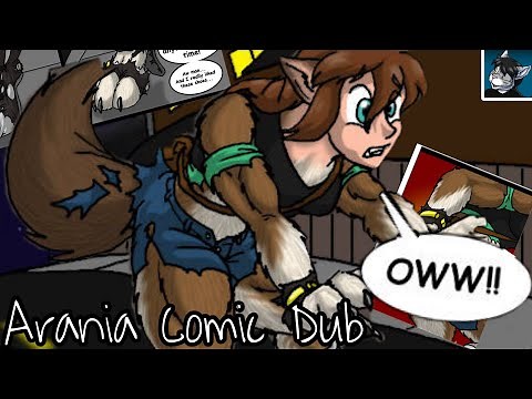 Arania Comic Dub - CatMonkShiro (Female Werewolf Transformation Comic Dub)