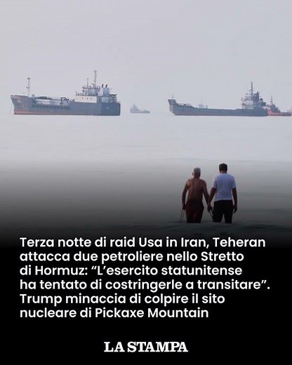 IRAN, terza notte di attacchi USA. Teheran attacca due petroliere. TRUMP: colpiremo sito nucleare
