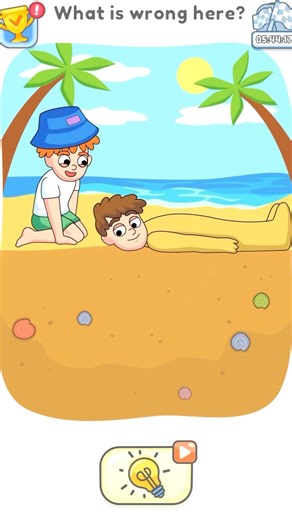 What’s Wrong Here? 🏖️😱 – DOP 5 | Delete One Part! #shorts