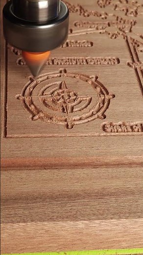 Darwin's travels compass rose on model ship desplay cabinet