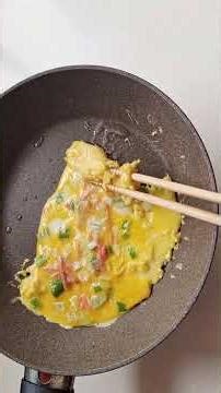 紅しょうがとネギの玉子焼き / 味付けは白だしだけ #お弁当おかず #卵焼き #本編切り抜き #ショート動画