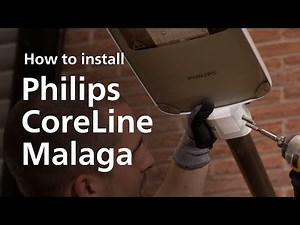 How to install Philips CoreLine Malaga LED street lights