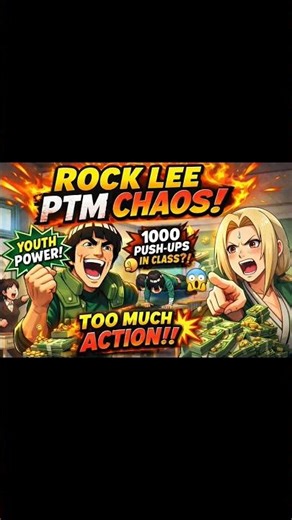 Naruto PTM Chaos in School 🤣 | Anime Funny Short #shorts #shortsfeed #naruto #anime #animasi