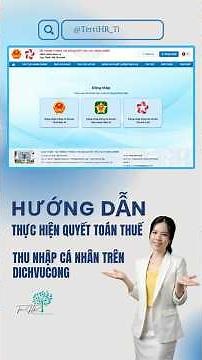Hướng dẫn Quyết toán thuế TNCN trên Dịch vụ công | Thay eTax Mobile bị lỗi 2026 | Mẫu 02/QTT-TNCN