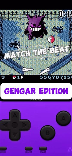 Match the Beat with a Gif…..Gengar Boss Stage Edition. #Pokemon #PokemonPinball #trend #gengar