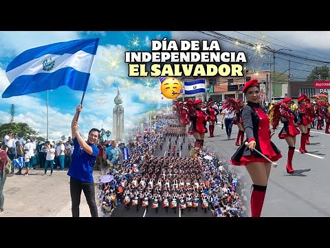 Así se vivió el DÍA de la INDEPENDENCIA en El Salvador 🇸🇻🥳 Desfile 15 de Septiembre