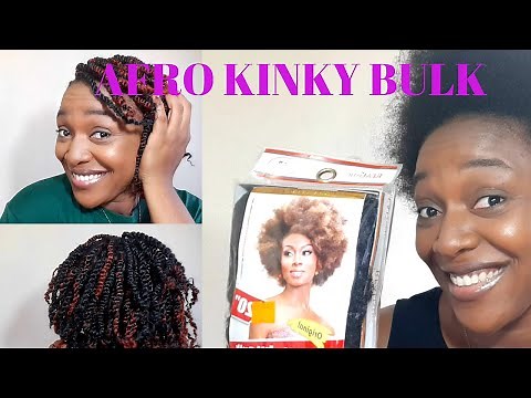 HOW TO: DIY TWIST- AFRO KINKY BULK HAIR || 10 WAYS TO STYLE // PROTECTIVE STYLE : 4C NATURAL HAIR.