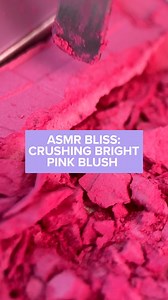 crushing this bright pink blush is so satisfying! 😍 the ultimate ASMR experience 💖 #blushrecommendations #pinkblush #blush #powderblush #asmr #makeupasmr | Makeup.com by L'Oreal