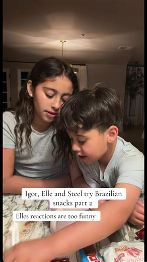 Elle's Hilarious Reactions to Brazilian Snacks