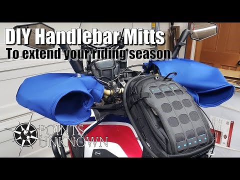 How to Make Handlebar Mitts and Extend Your Riding Season