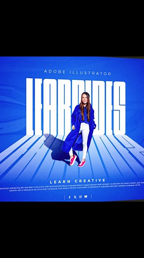 Typography Design in Adobe Illustrator Video on my YouTube Learn Creative channel #typographydesign #Illustrator #learncreative | Learn Creative 2.0