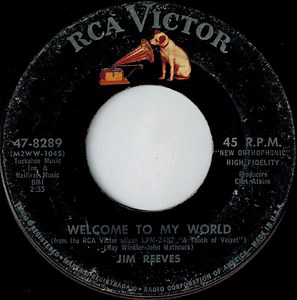 Jim Reeves - Welcome To My World / Good Morning Self