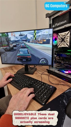 W00000W Dual 9800GTX plus power vs Need For Speed ProStreet