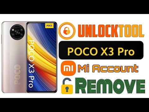 BOOM POCO X3 PRO Mi Account + Frp Remove Permanent ! Unlocktool ! Fix4U PRO