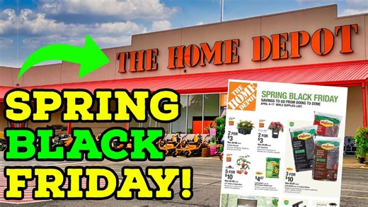 Home Depot's Spring Black Friday Sale is Out!