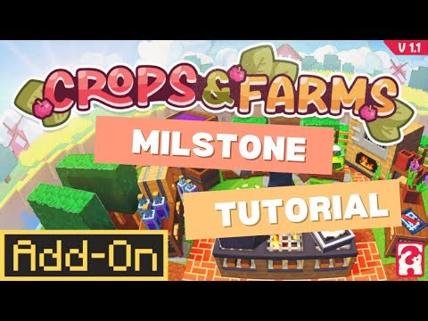 How To Make A Millstone Tutorial (Minecraft Crops and Farms ADD-ON)