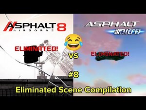 Asphalt 8 vs Asphalt Nitro | Eliminated Scene Compilation #8