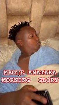 Mbote njogu miezi ability hajapata morning glory #mbote #kikuyumedia #wanjiruwawaya