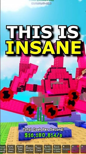 Upside Down 67 in Plants Vs Brainrots Roblox