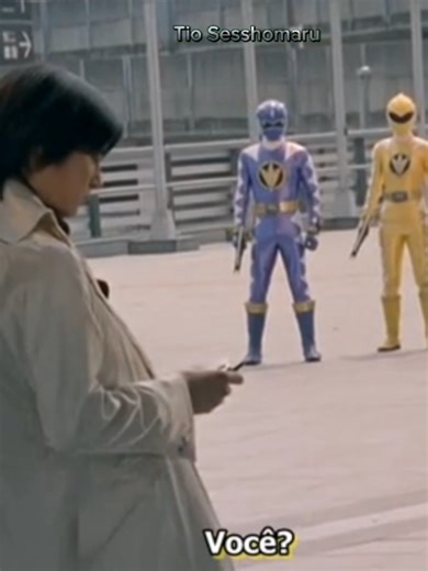 Quem é ele? - Bakuryuu Sentai Abaranger (2003) #Abarekiller #MikotoNakadai #abareyellow #abarered #abareblue