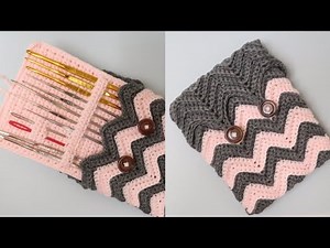 How to Crochet Hook Organizer