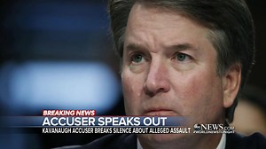 50K views · 609 reactions | ACCUSER SPEAKS OUT: The woman behind the secret letter accusing Supreme Court nominee Brett Kavanaugh has now come forward, telling the Washington Post what she says he did at a high school party back in the early 1980s. David Wright reports. https://abcn.ws/2OufL02 | ABC World News Tonight with David Muir | Facebook