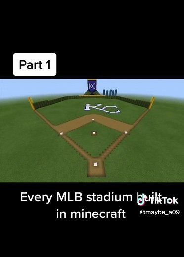 Building MLB Stadiums in Minecraft | Tutorial