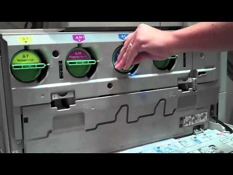 How to Replace Toner in a Ricoh Color Copier