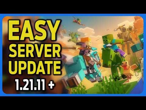 Update Your Minecraft Server to 1.21.11 in 5 Minutes! (Linux & Windows Guide)