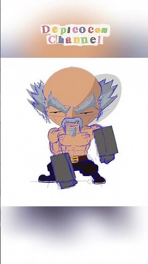 Chibi Old Fighter Procreate Tutorial!